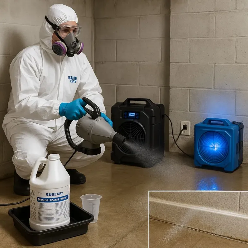 Sanitization and Odor Removal process in Trinity County, CA