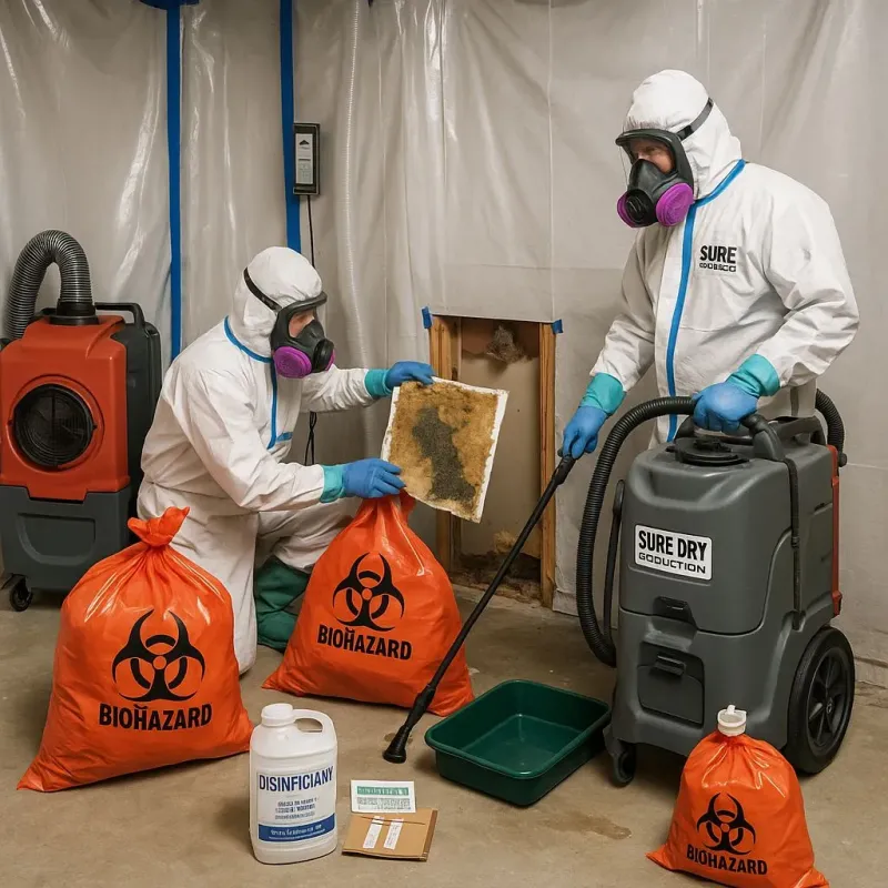 Contaminated Water Handling Protocols process in Trinity County, CA